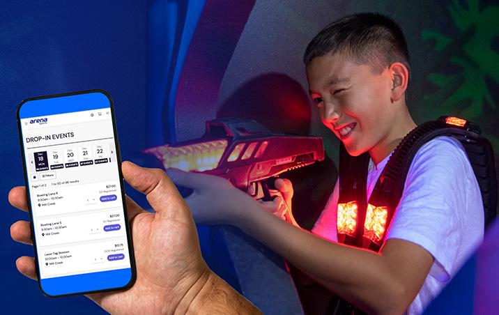 Laser Tag at Arena Sports Issaquah - Arena Sports