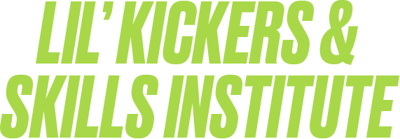 Lil' Kickers & Skills Institute text graphic